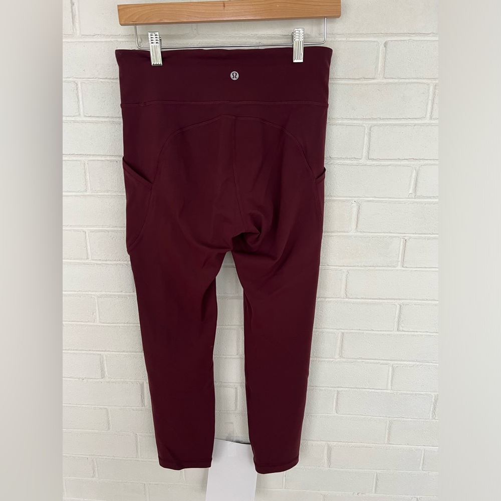 Lululemon invigorate high-rise leggings 23” size 8